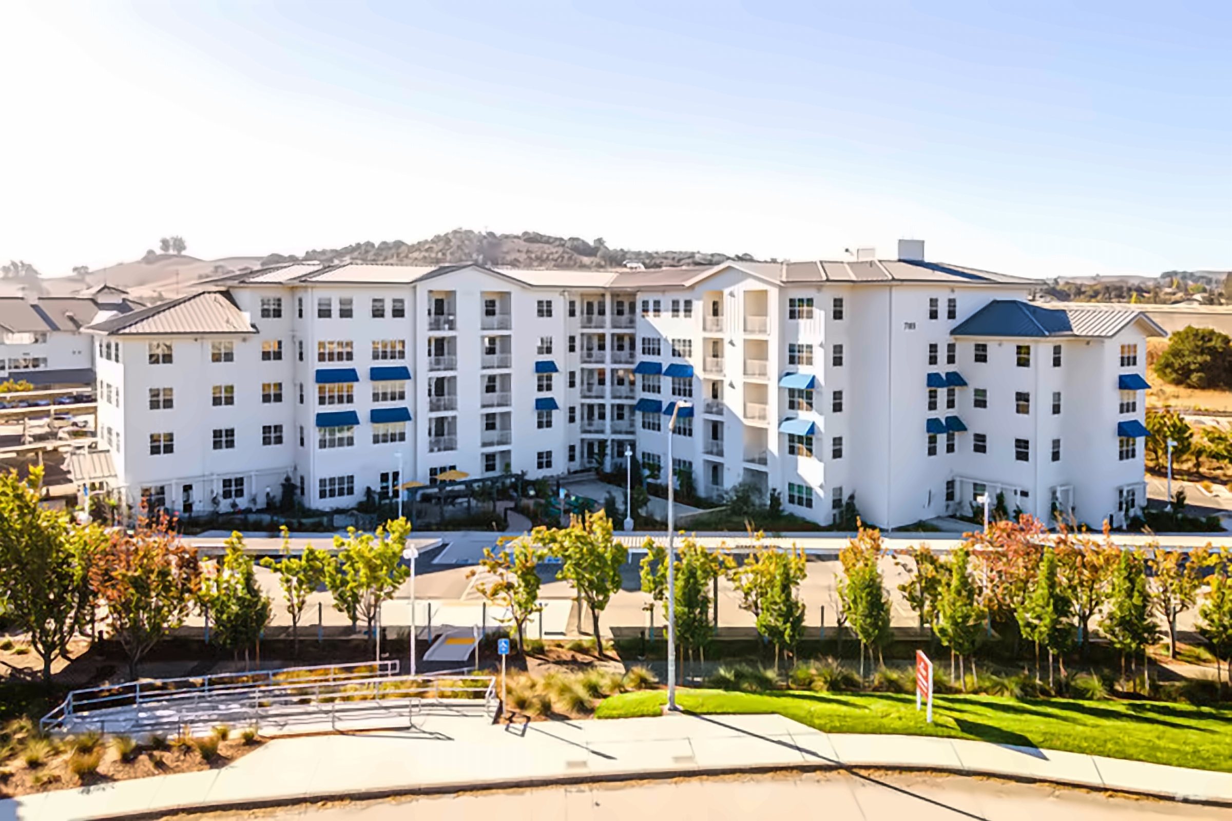 Five-story multifamily residential building